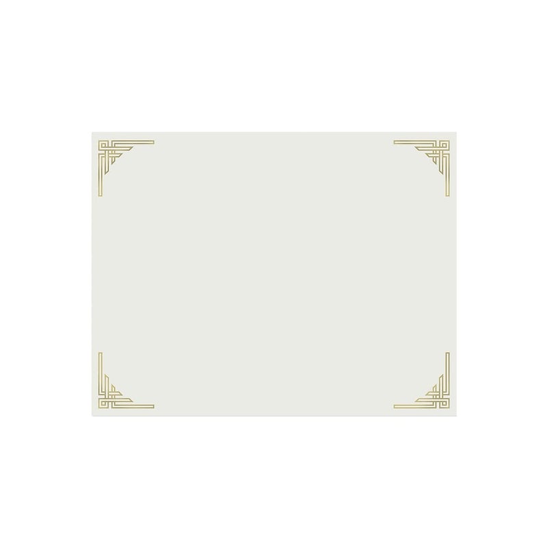 Great Papers! Corner Foil Certificate, 12 Count, 8.5"x11" (963008)